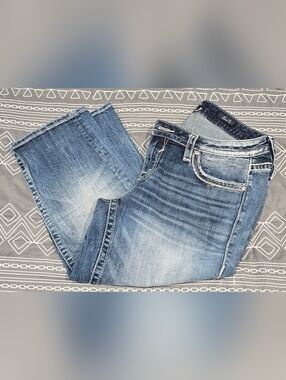 Vigoss Midrise New York Denim Capris Size 14